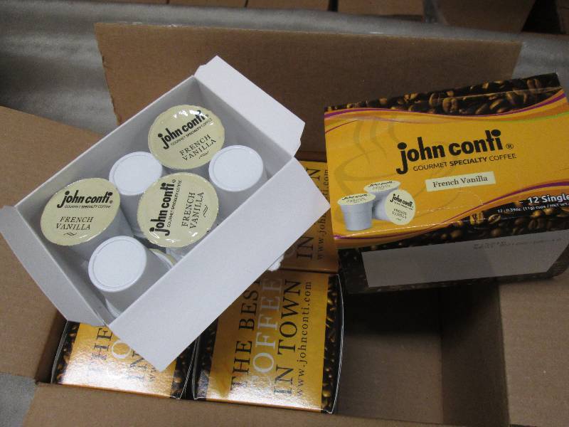 Case of 6-12 Count Boxes Single Cup...