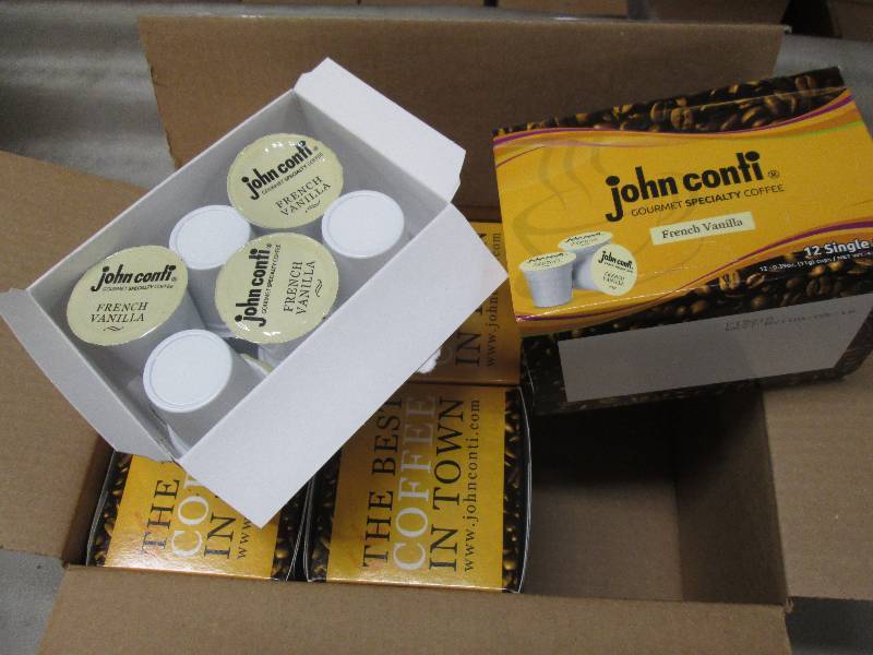 Case of 6-12 Count Boxes Single Cup...