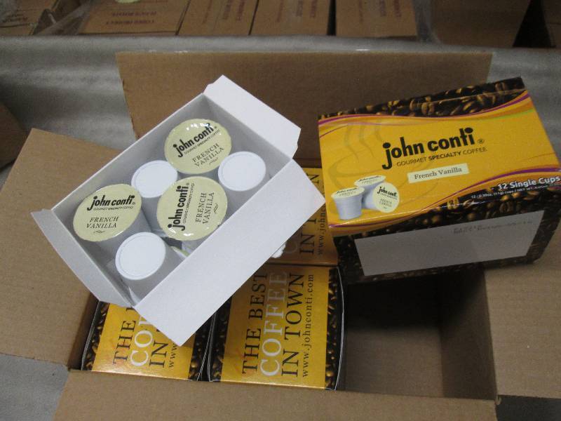 Case of 6-12 Count Boxes Single Cup...