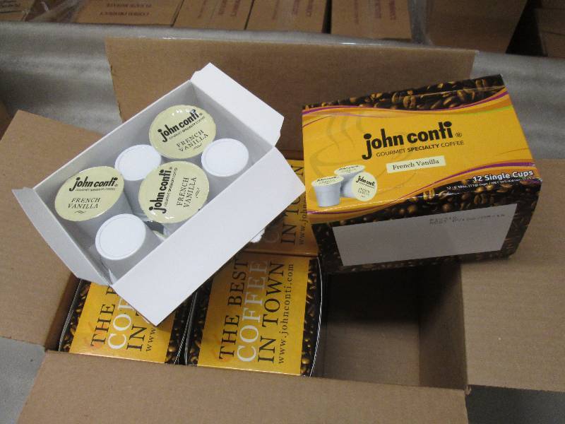 Case of 6-12 Count Boxes Single Cup...