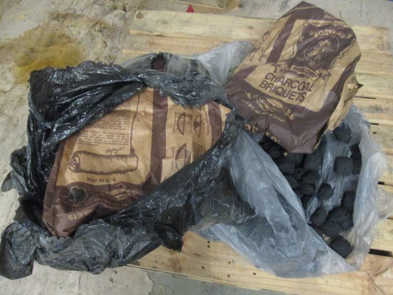 2 Open 40 lb Bags of Old Hickory Pr...