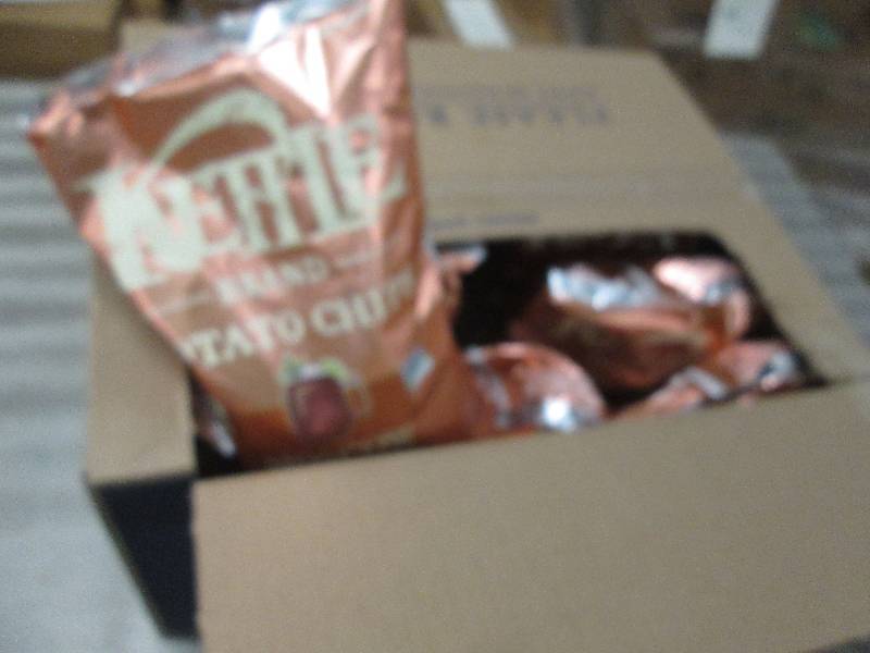 Box of 10 Kettle Brand Potato Chips...