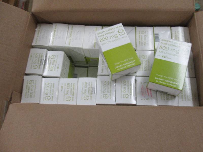 Case of Green Coffee Been Pure Extr...