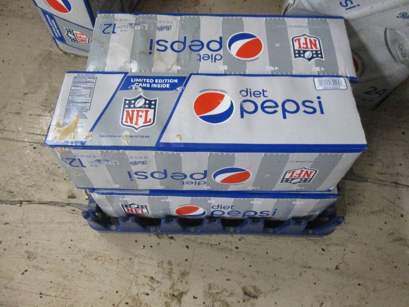 4 -12 Packs of NFL Diet Pepsi...
