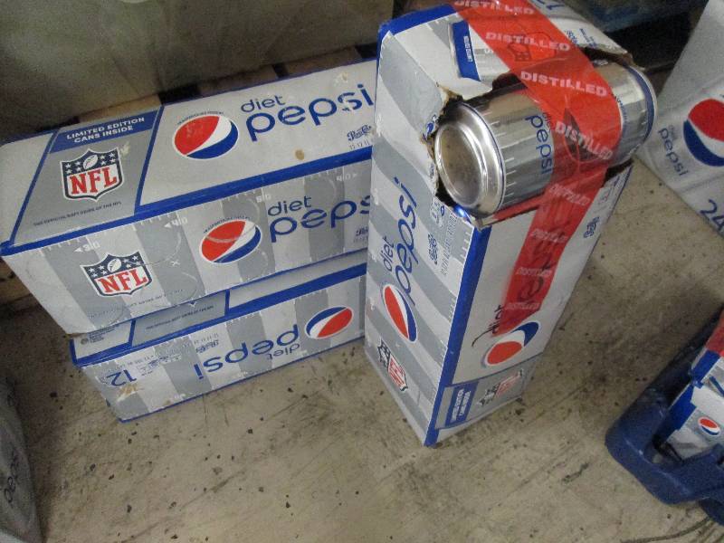 3 -12 Packs of NFL Diet Pepsi...