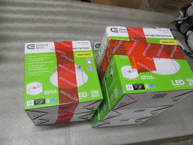 Lot of 5 Commercial Electric 7 in L...