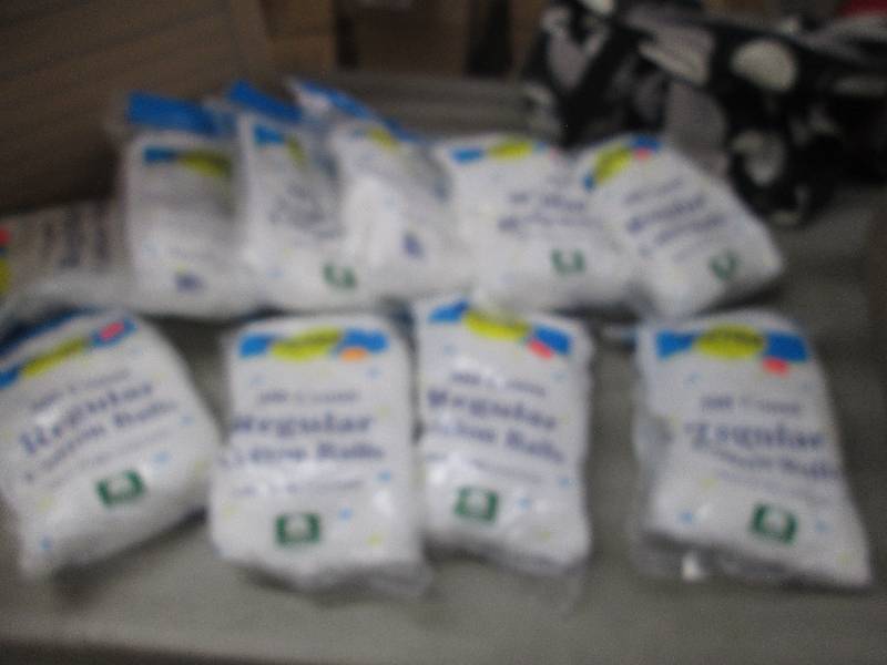 10 bags of 300 each Cotton Balls...