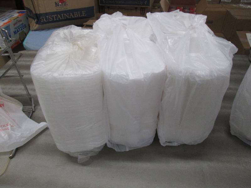 3 Sleeves of Styrofoam Sandwich Con...