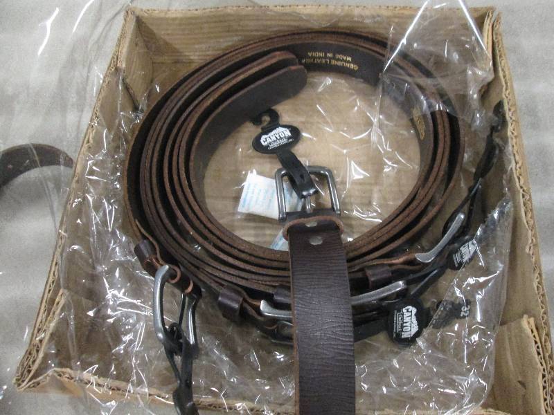 Lot of 5 Canyon Outback Brown Leath...