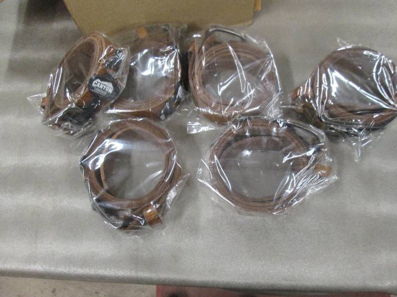 Lot of 6 Canyon Outback Brown Leath...