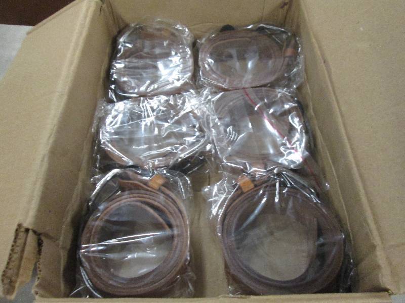 Lot of 6 Canyon Outback Brown Leath...