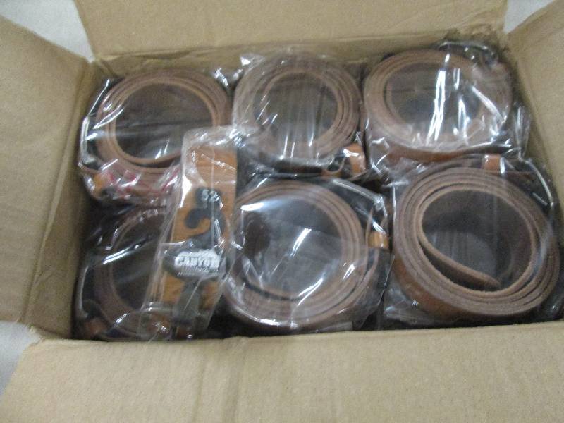 Lot of 12 Canyon Outback Brown Leat...