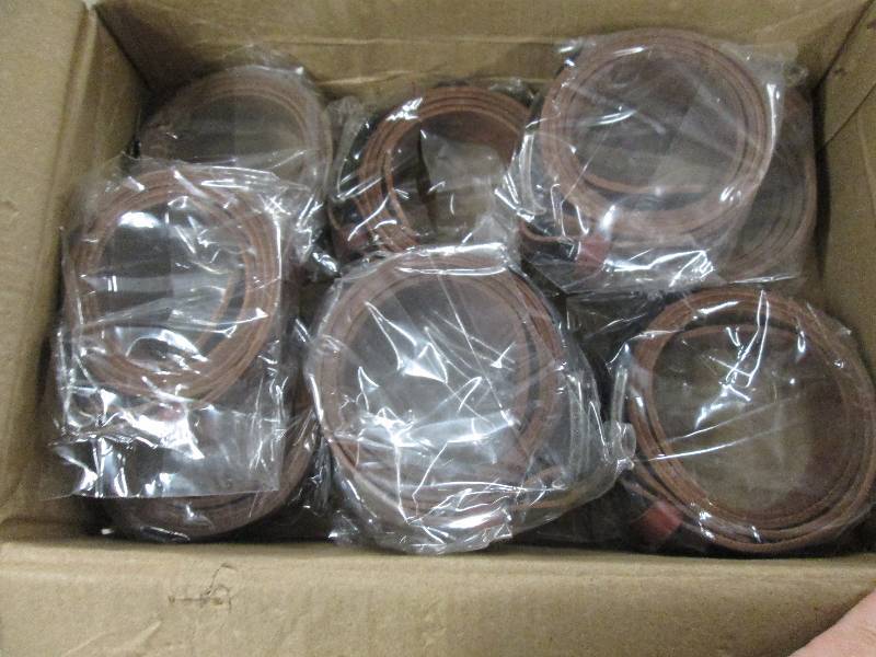 Lot of 9 Canyon Outback Brown Leath...