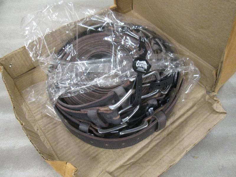 Lot of 10 Canyon Outback Brown Leat...