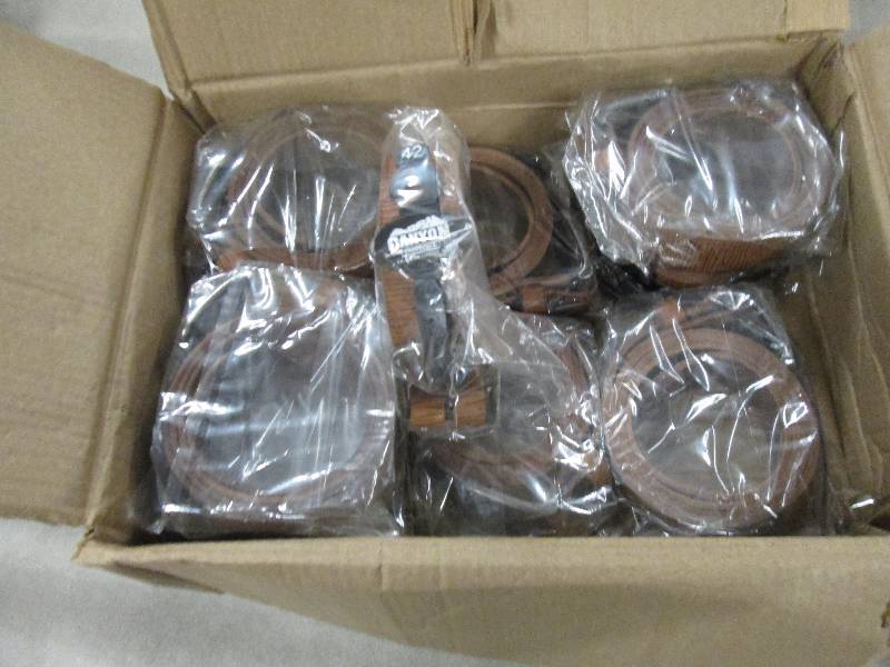 Lot of 10 Canyon Outback Brown Leat...