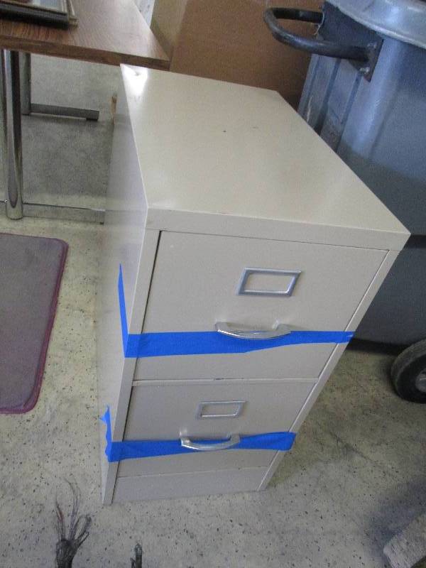 2 Drawer Metal Filing Cabinet Overstock Food Liquidation New