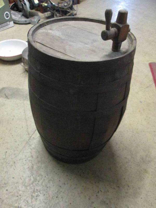 Wooden Keg...