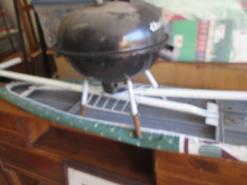 Ironing Board, CharBroil Grill...