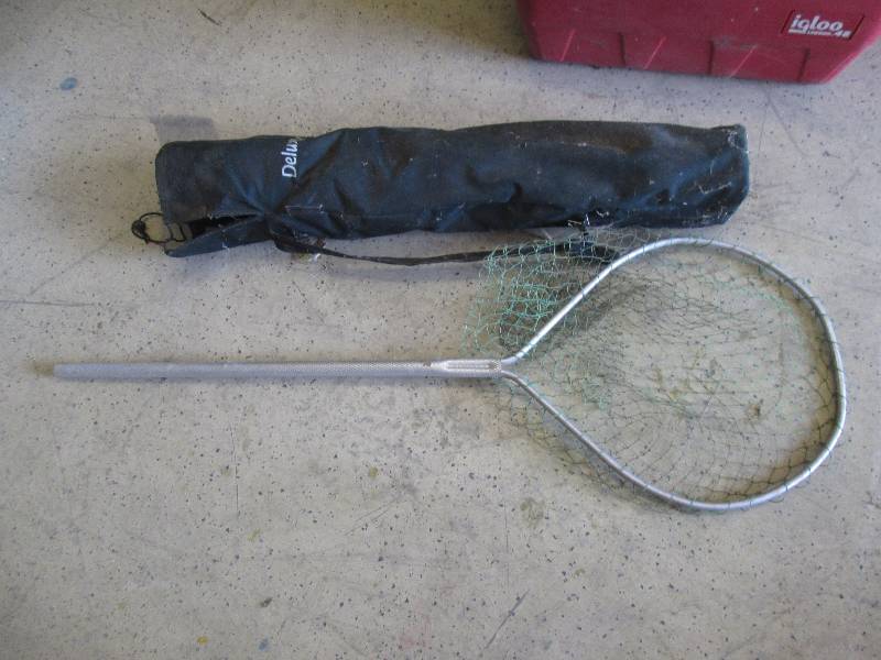 Deluxe Camp Chair HD, Fishing Net...