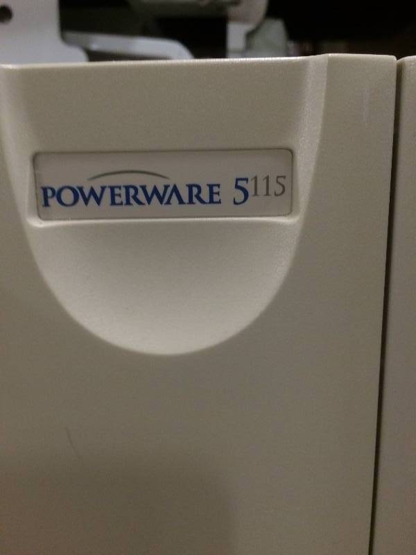 PowerWare 5115 UPS PW5115 750VA 500W Uninterruptible Power Supply