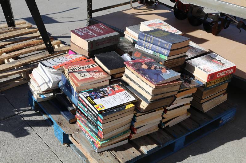 Large Lot of Vintage Car Manuals