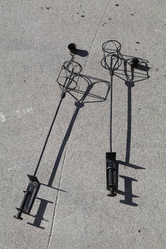 Tiki Torch Holders