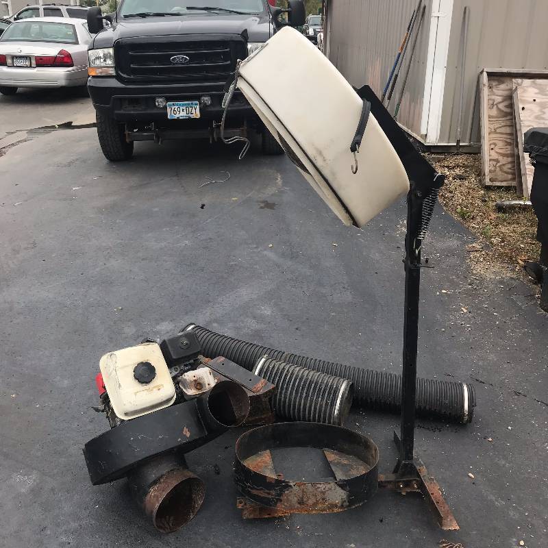Track Vac with Honda Motor