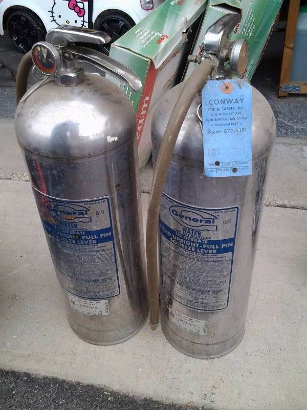 lot 26 image: 2-Fire Extinguishers