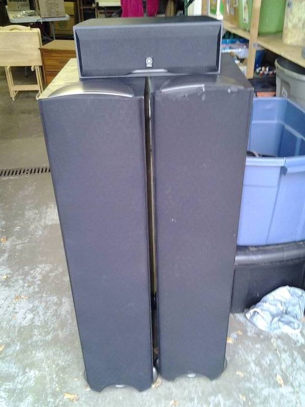 lot 87 image: Pair Of 43 Inch Klipsch Speakers (Synergy F3 Floor Stander)