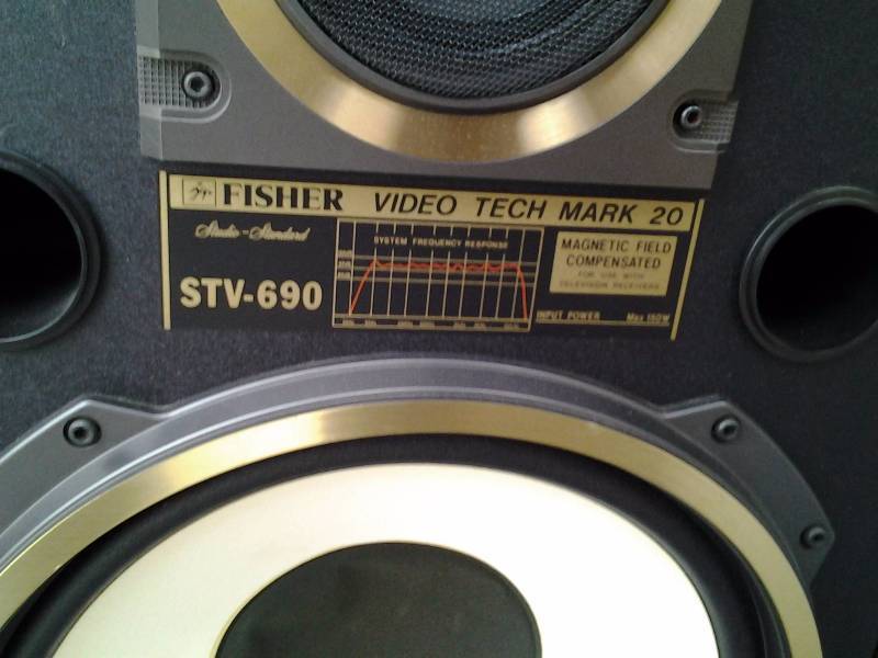 fisher 105 speakers