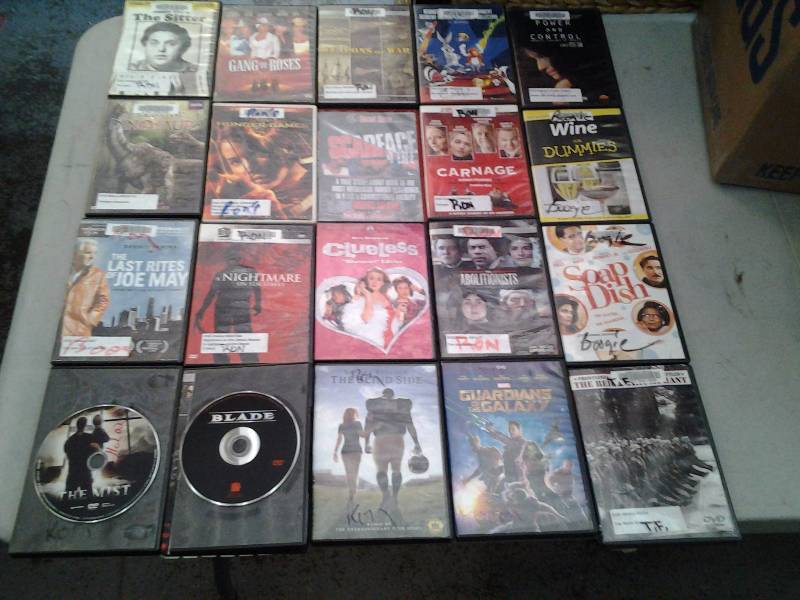 lot 91 image: 20-DVDs