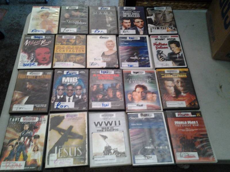 lot 92 image: 20-DVDs