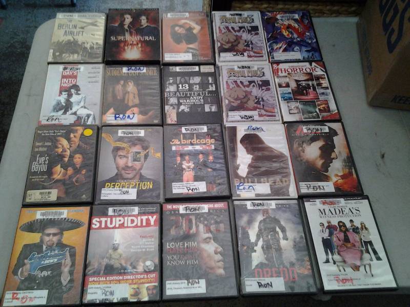 lot 93 image: 20-DVDs