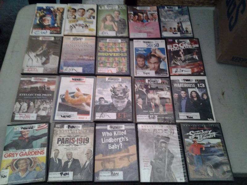 lot 94 image: 20-DVDs