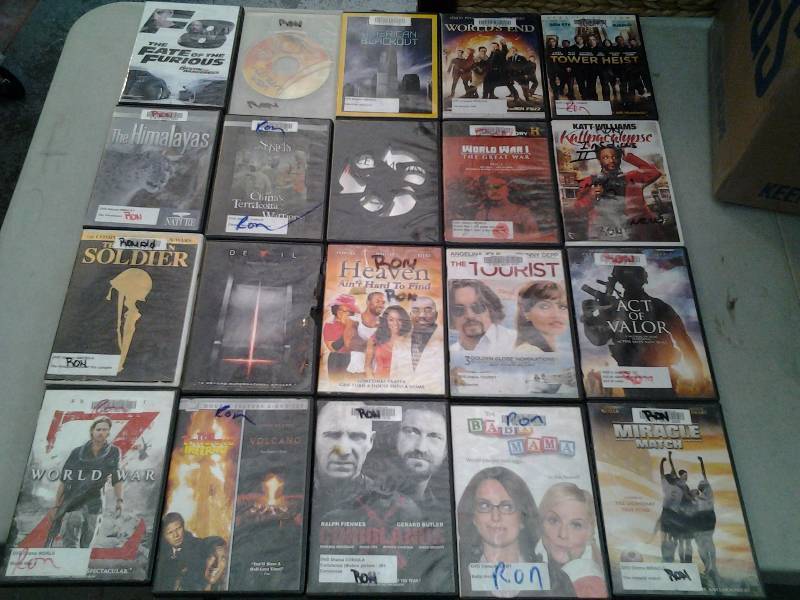 lot 95 image: 20-DVDs