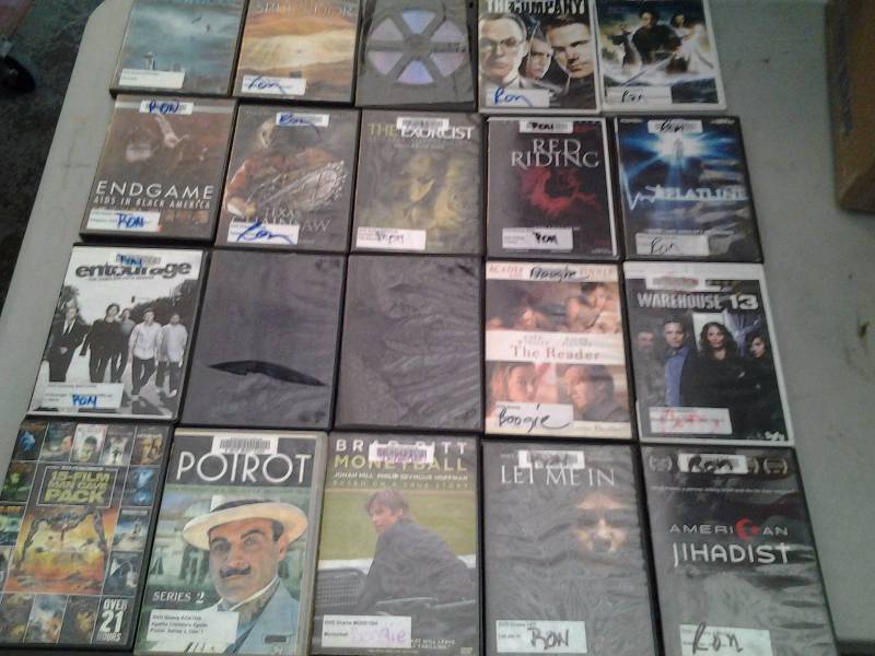 lot 96 image: 20-DVDs