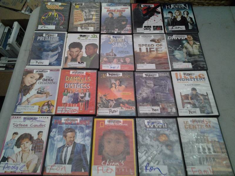 lot 99 image: 20-DVDs