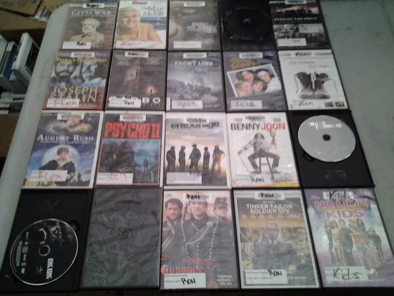 lot 100 image: 20-DVDs
