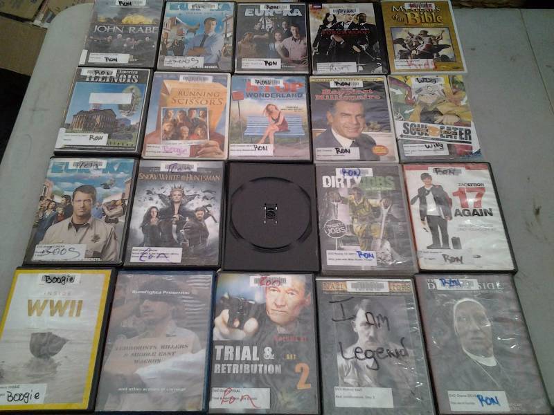 lot 101 image: 20-DVDs
