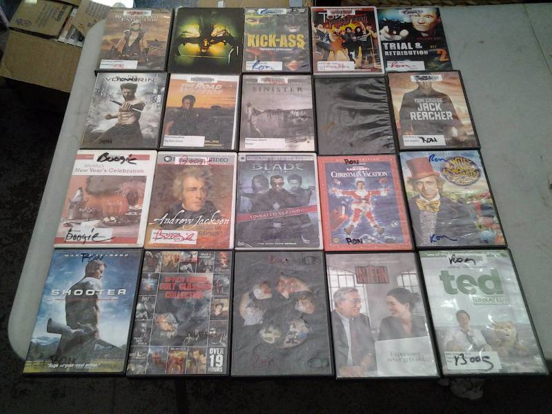 lot 102 image: 20-DVDs