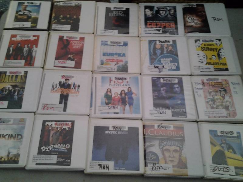 lot 105 image: 20-DVDs