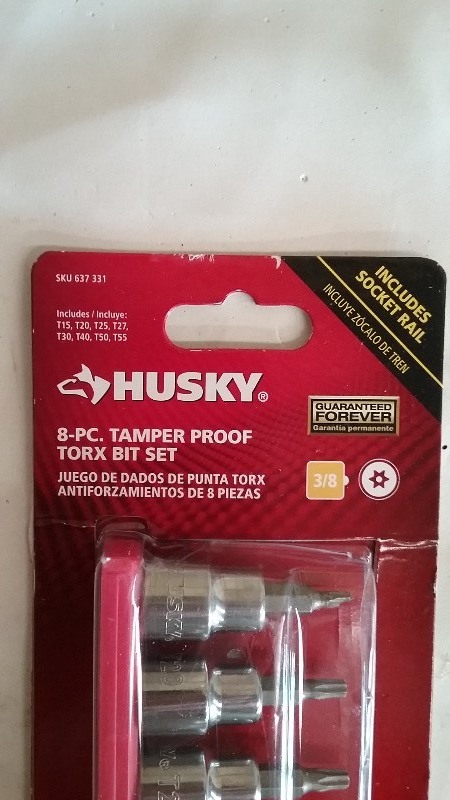 8 PC Torx Bit Set