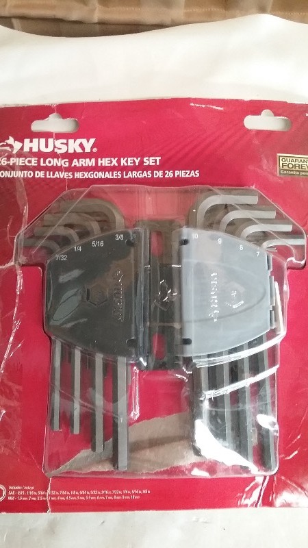 26 piece Long Arm Hex