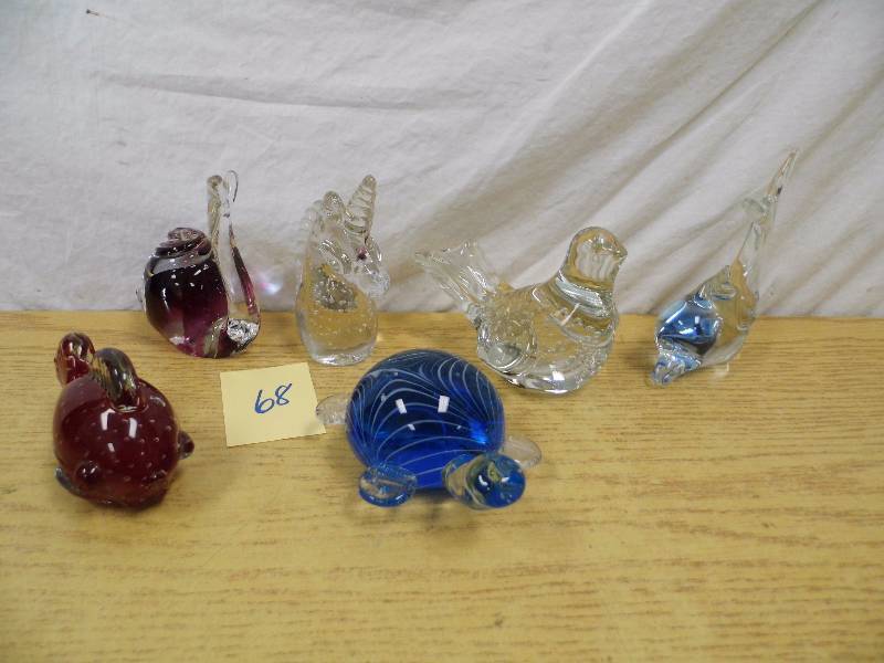 Glass Paperweights