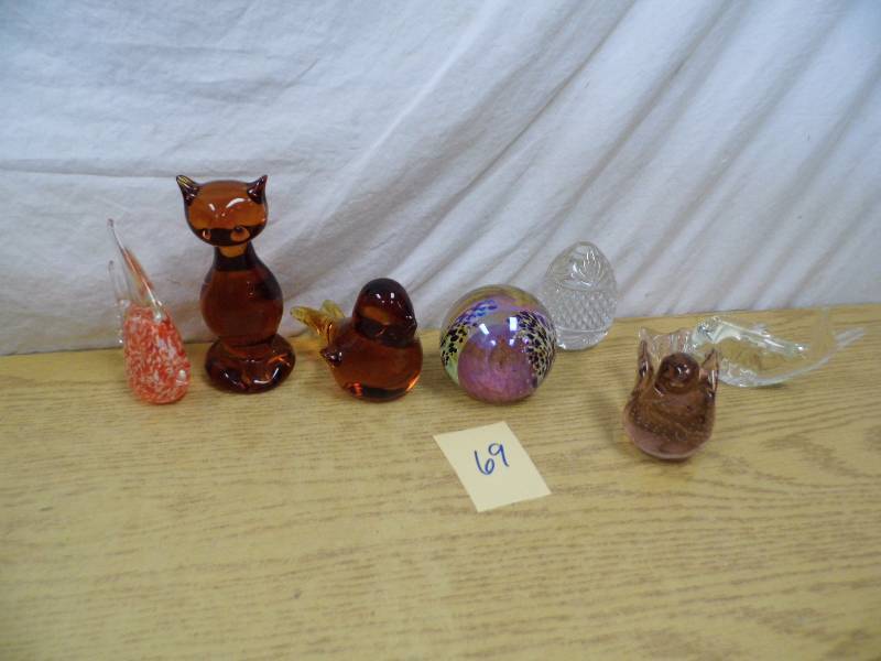 Glass Paperweights