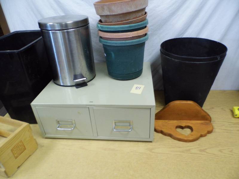 Metal File - Garbag Cans