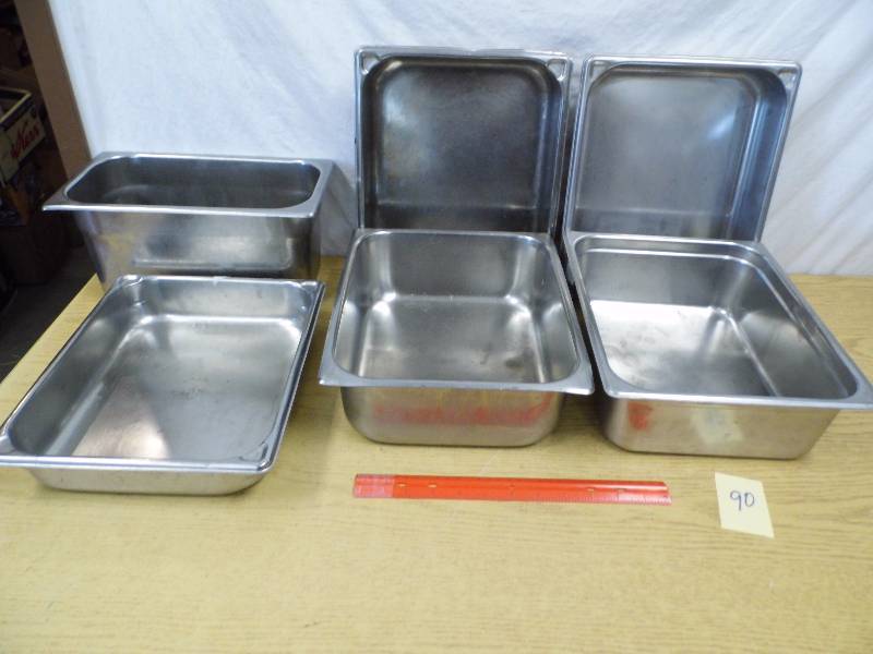 Stainless Steel Restaurant Steam Table Inserts