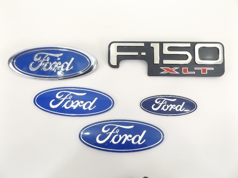Lot of Vintage Ford Emblems