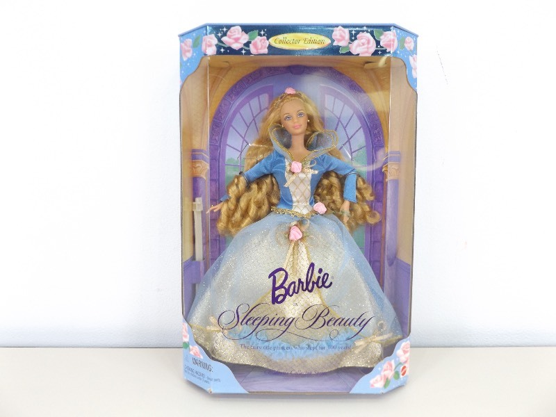 New in Box, NRFB, 1997 Collector Edition Sleeping Beauty Barbie Collectors Doll