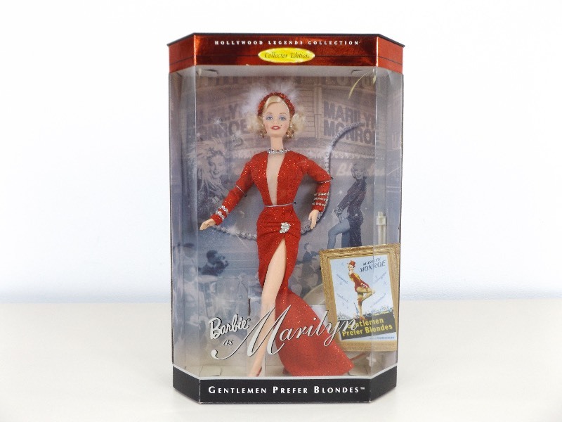 New in Box, NRFB, 1997 Collector Edition Barbie as Marilyn Gentlemen Prefer Blondes Collectors Doll
